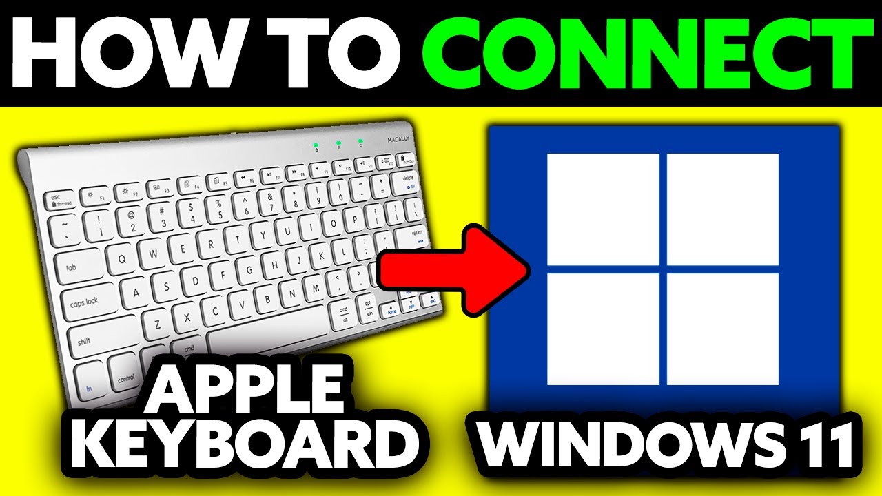 Comment connecter un clavier Apple &agrave; Windows 11 (2025)&nbsp;&ndash; &Eacute;tape par &eacute;tape