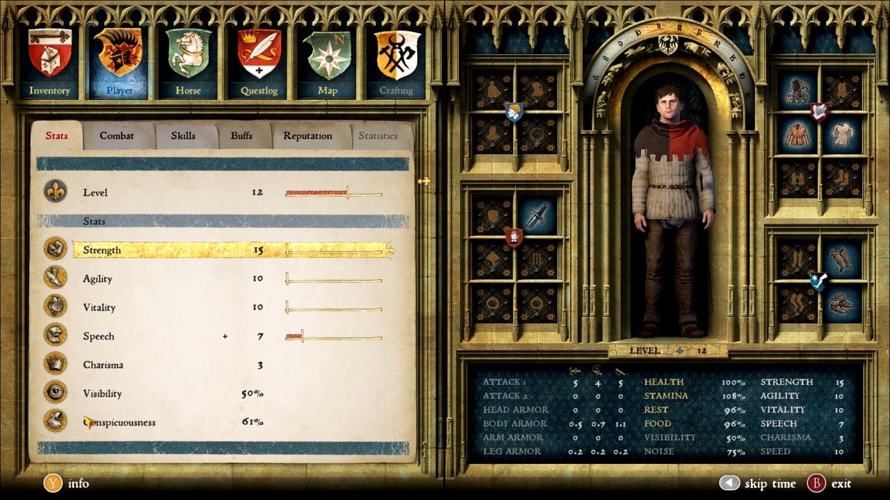 Kingdom Come: Deliverance - Die Rollenspielsysteme erklärt