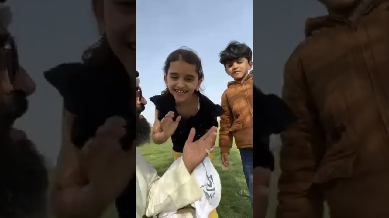 مسابقة بين المها وصقر في منظومة أحسن الأخلاق #مسابقة #عائلة_عادل #تحدي