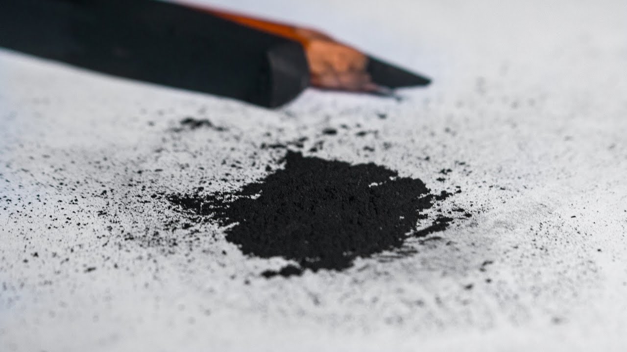 HOW TO MAKE HOMEMADE CHARCOAL POWDER FOR ARTISTS