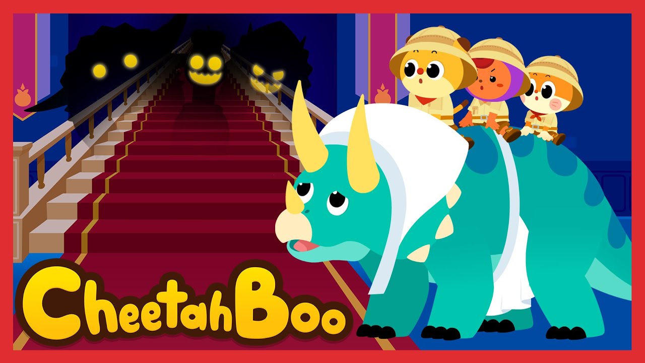In this castle, there lives a monstrous beast🏰 | Dinosaur| Nursery rhymes & Kids Song | #Cheetahboo