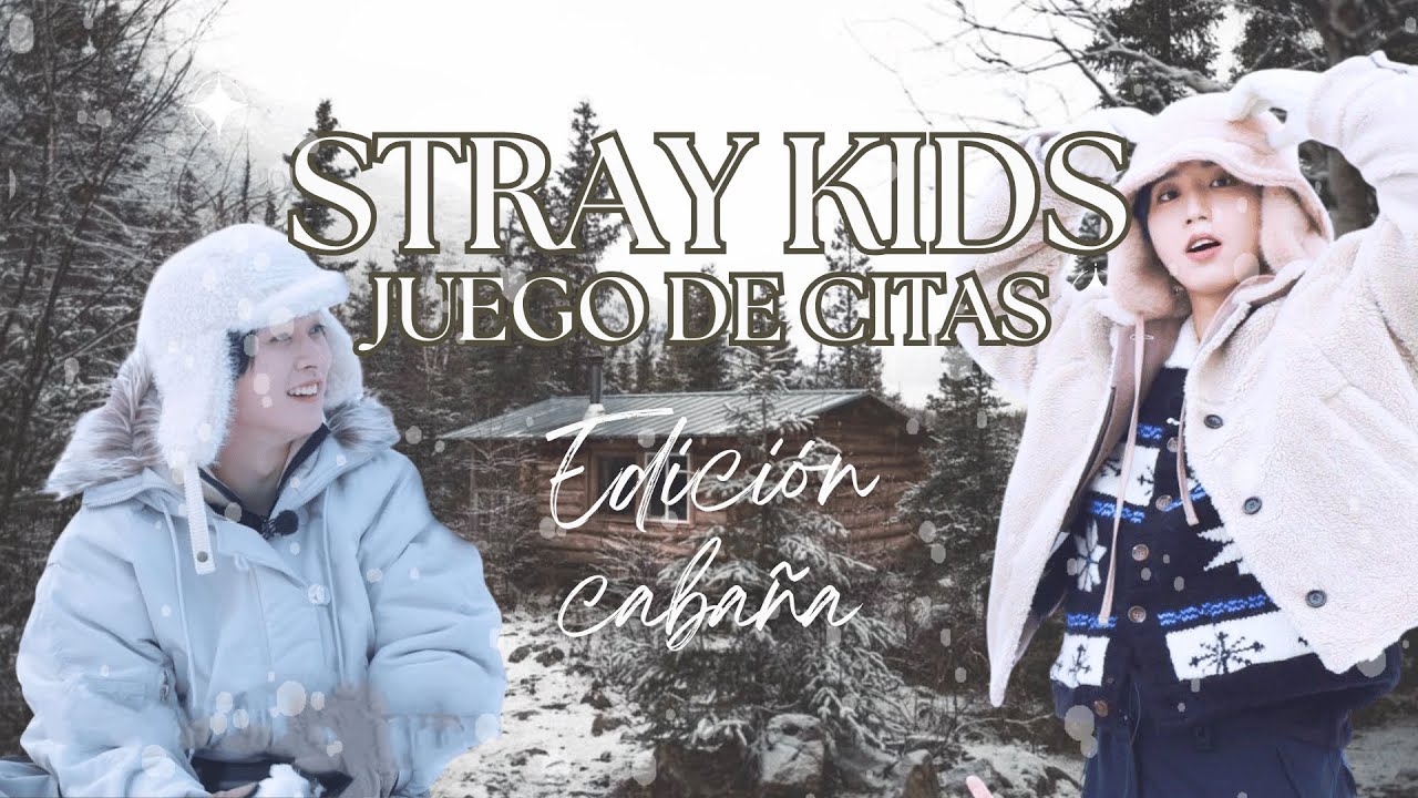 STRAY KIDS JUEGO DE CITAS (Edición cabaña)