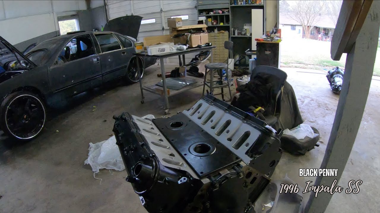 1996 Impala SS LS swap wire up