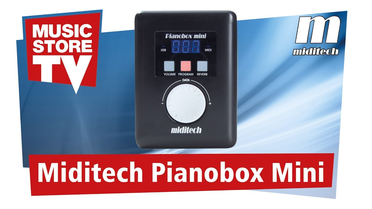 Miditech Pianobox Mini GM-Soundmodul mit Akku