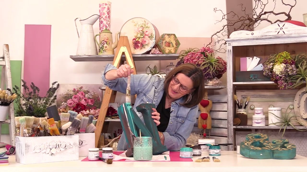 Mix media Rame Corroso con Chalk Paint: Tecnica Facile per un Effetto Wow! con Lara Vella