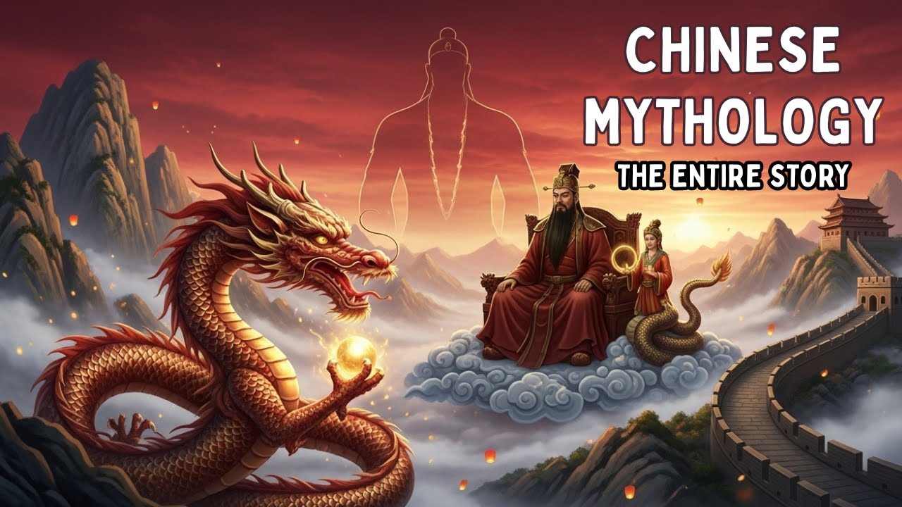 The ENTIRE Story of CHINESE Mythology | Boring Myths for Sleep