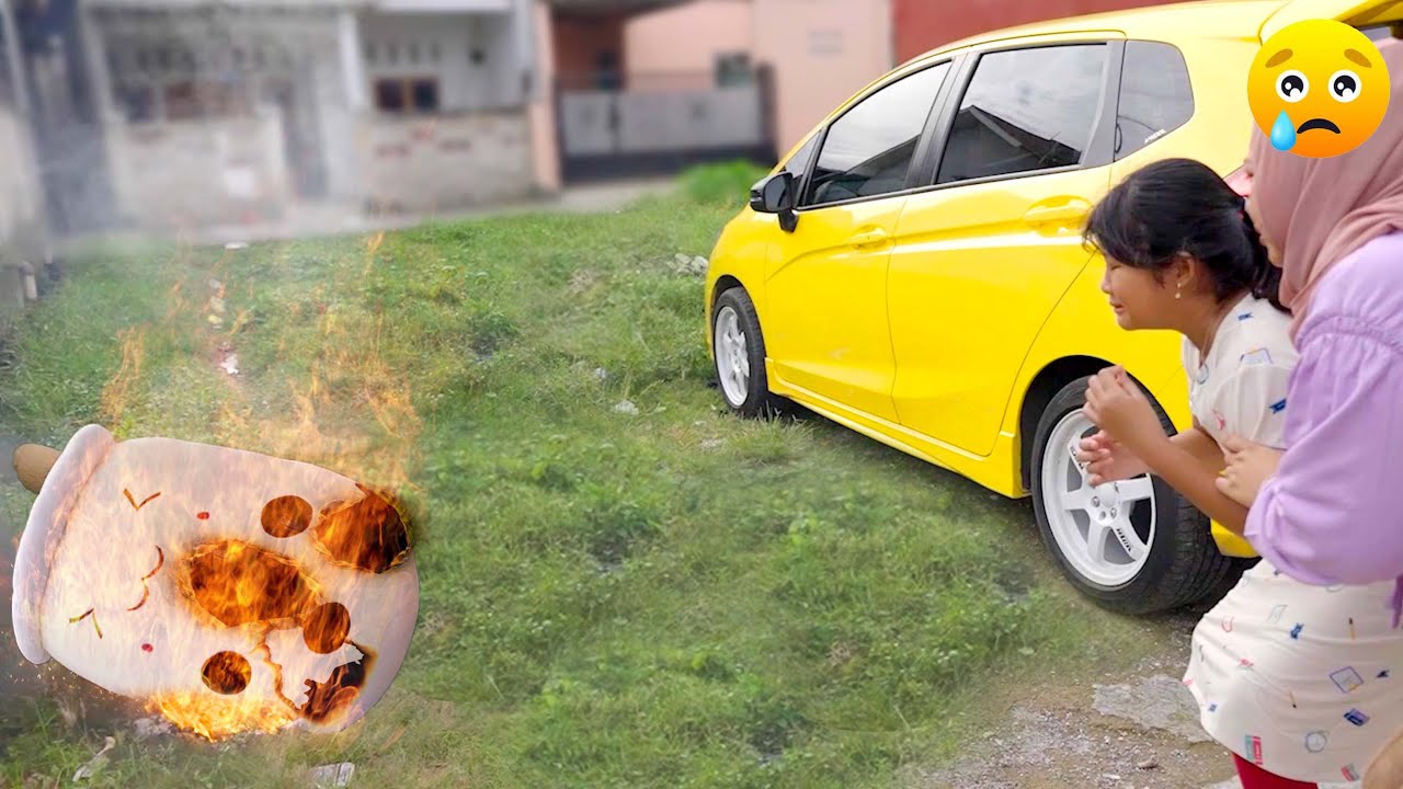 BONEKA KESAYANGAN RERE DI BAKAR SAMPAI JADI ABU 😭😭 !!