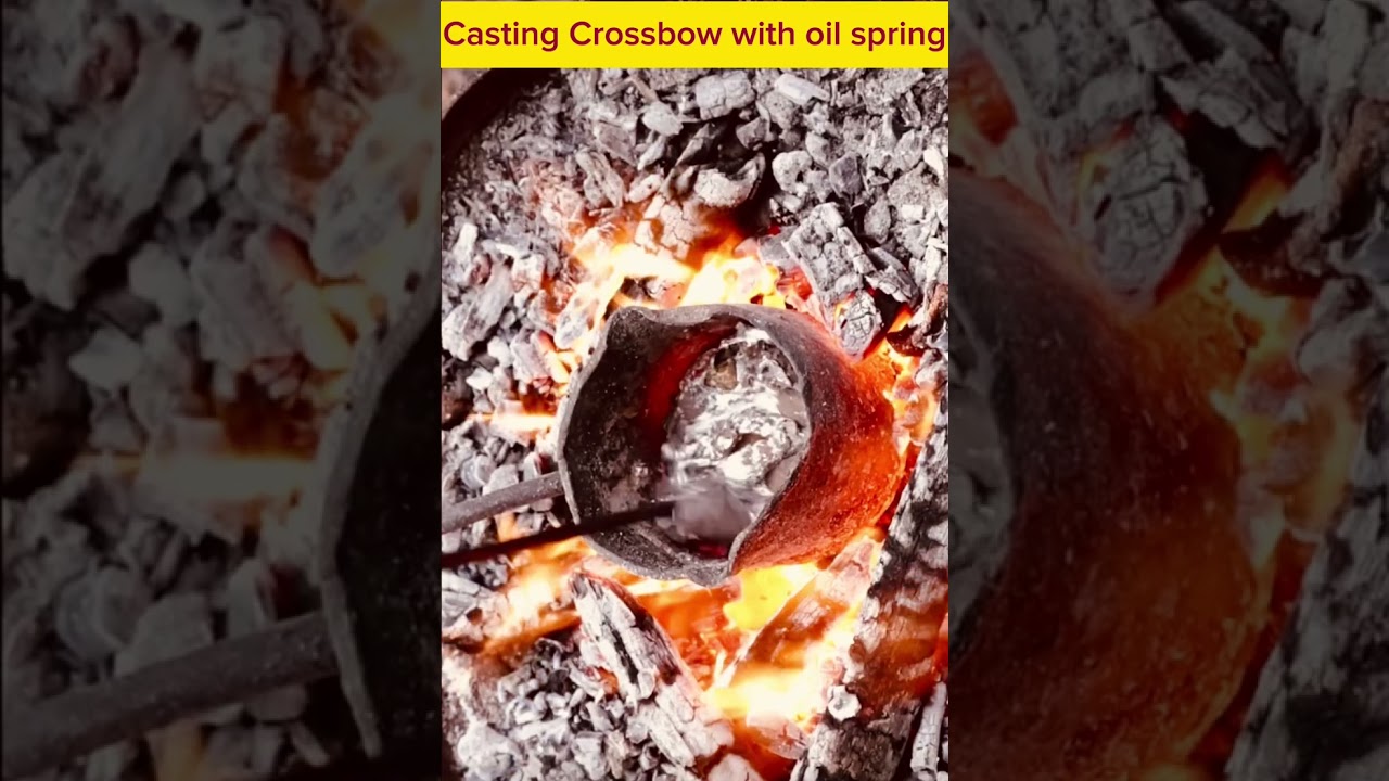 Casting Crossbow With Oil Spring