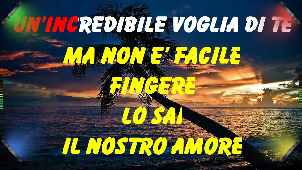 Peppino Di Capri - Incredibile Voglia Di Te - Karaoke