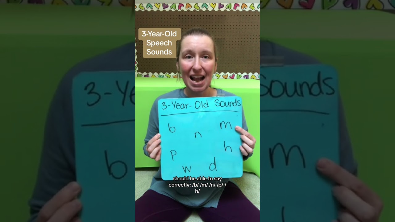 Speech Milestones | 3 year old