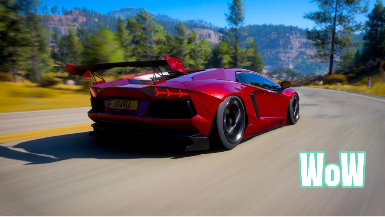 Ulepszyłem Aventadora LP700 w Forzie Horizon
