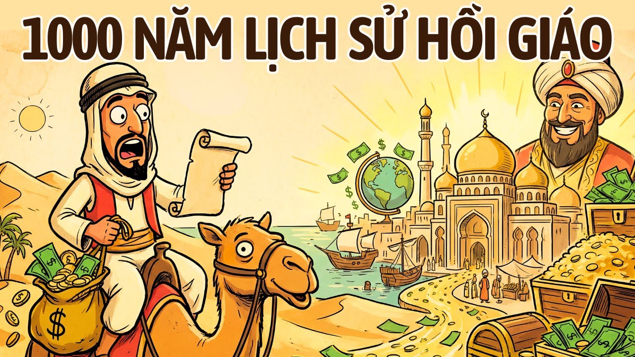 1000 năm lịch sử Hồi gi&aacute;o - Từ sa mạc Ả Rập đến đế chế to&agrave;n cầu