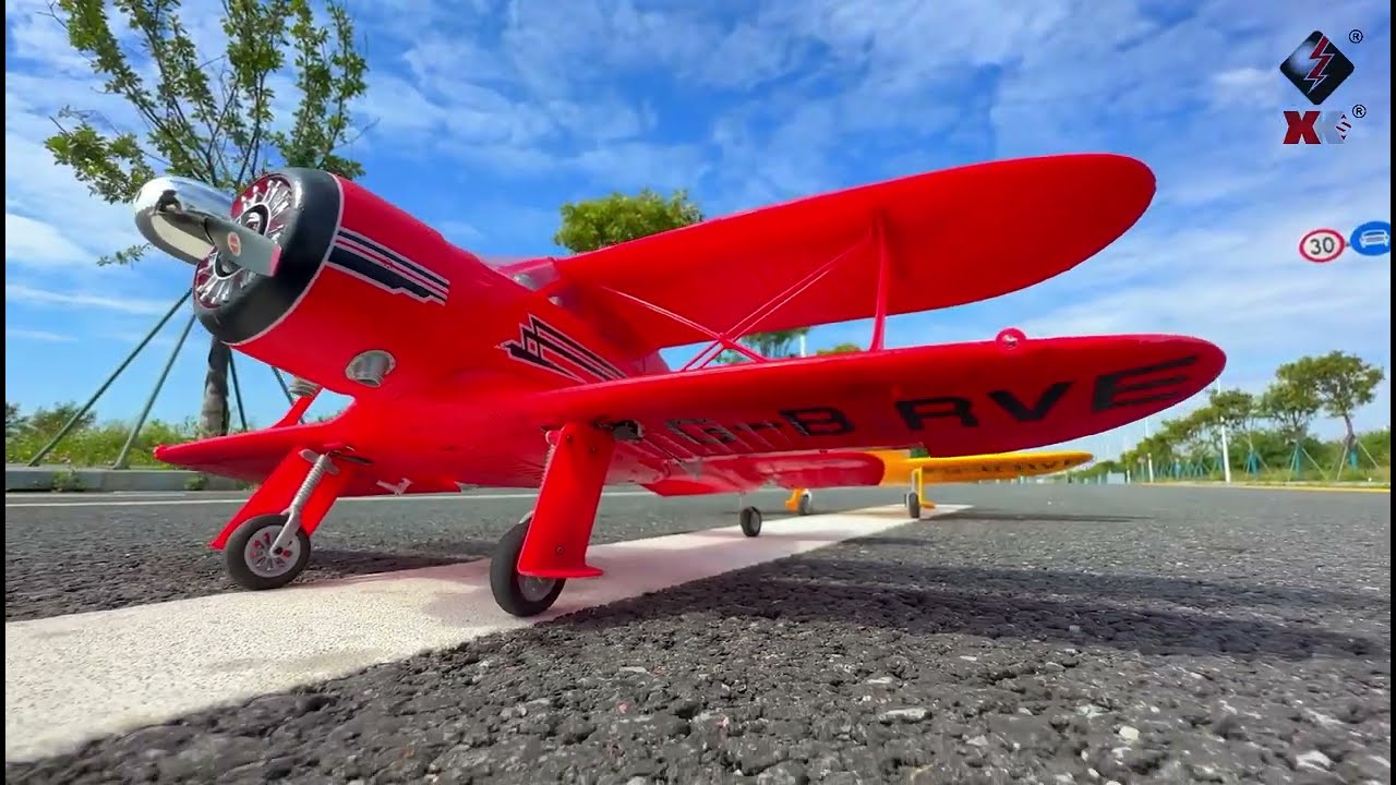 WLtoys XK A300 Beech-D17S RC Plane Double Wings Remote Control Airplane 3D6G 1806 Brushless Motor