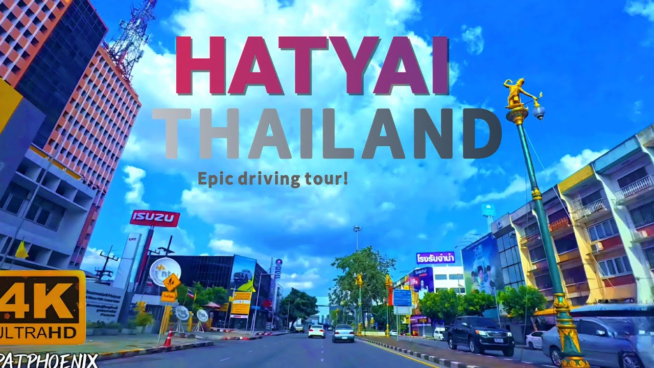Driving in Thailand 2024| Epic Hatyai 4K