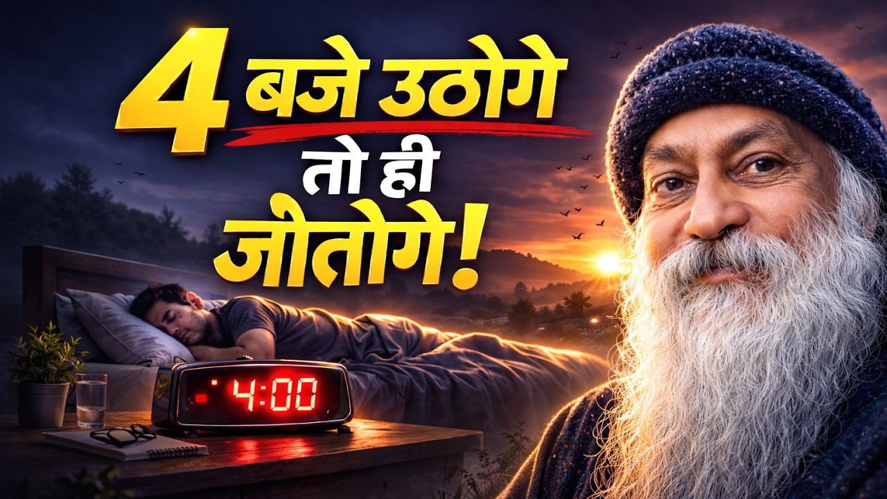 Osho-4 बजे उठोगे तो ही जीतोगे || Truth & Silence