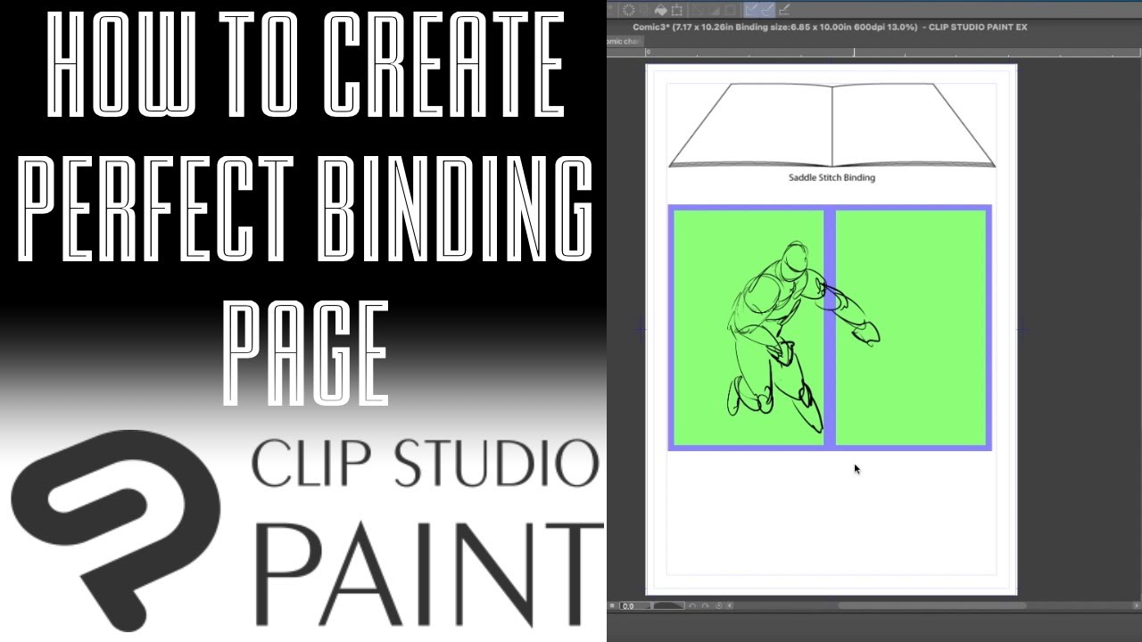 [Clip Studio] How to Create Perfect Binding Page