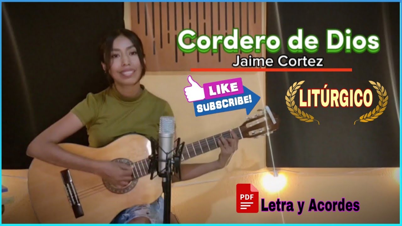Cordero de Dios - LITÚRGICO (Letra y Acordes PDF)