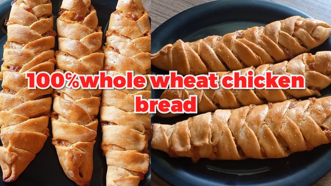 100℅ Whole wheat chicken bread with or without oven