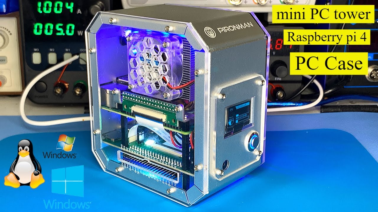 чехол для мини-ПК Raspberry Pi 4