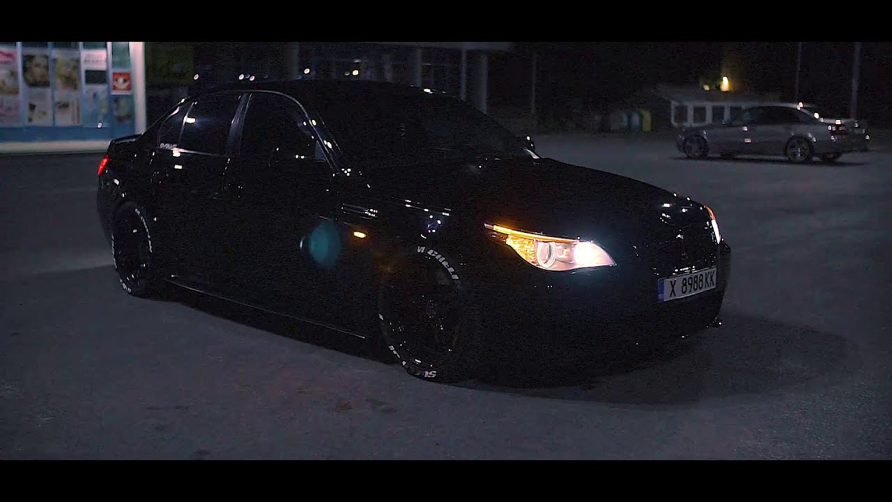 Night Ride in NOS BMW E60 *LOUD*