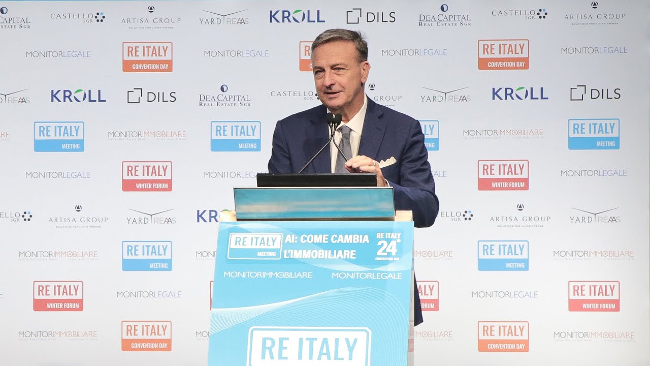 RE ITALY 16 Ottobre 2024, i video integrali: Ciro Vacca, Banca d'Italia