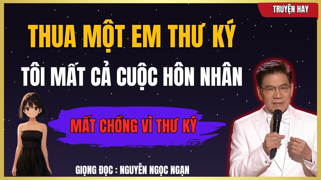 NGUYỄN NGỌC NGẠN - Thua Một Em Thư Ký, Tôi Mất Cả Cuộc Hôn Nhân | Ngạn Kể Chuyện Khuya
