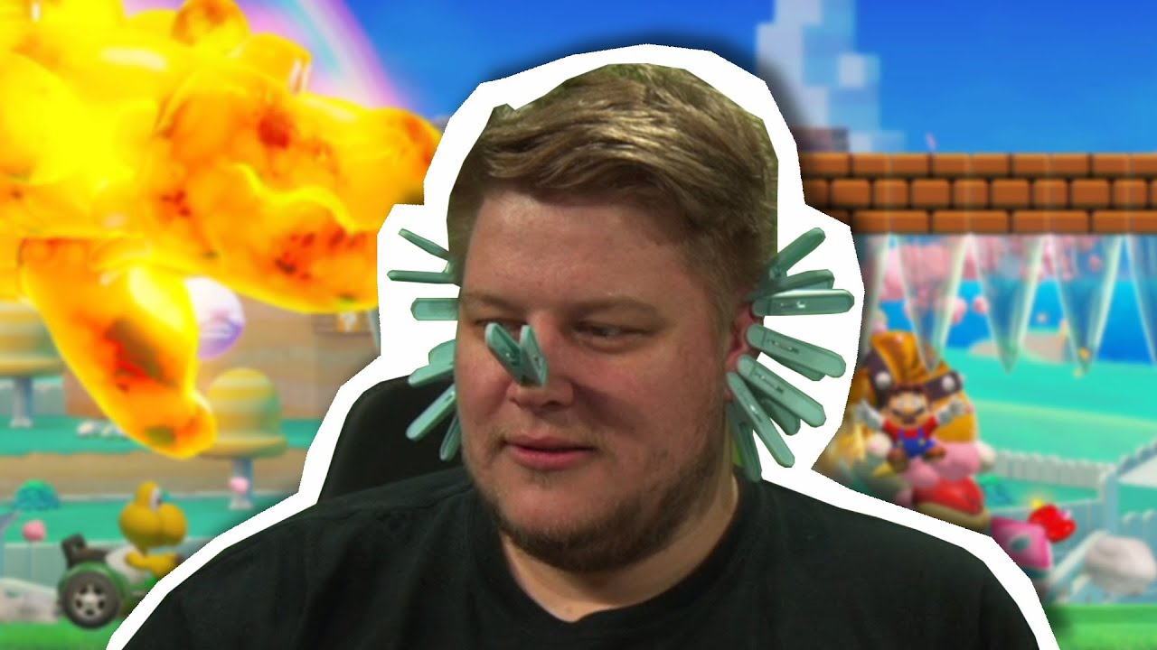 Schmerzen Challenge mit Maxim in Mario Maker 2