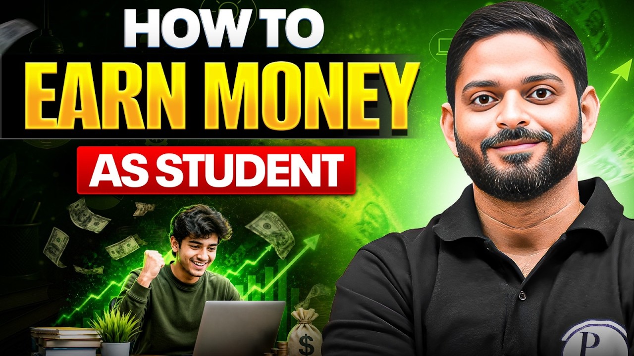 How to Earn Money as a Student in 2026 🔥| 5 Simple Ways | How to Earn Money Online
