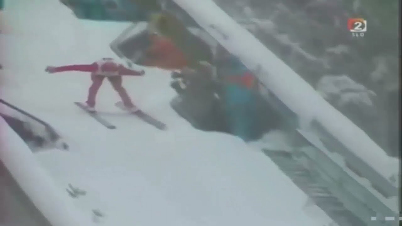 Primož Ulaga - 59.5m - OWG Sarajevo 12.02.1984 K90