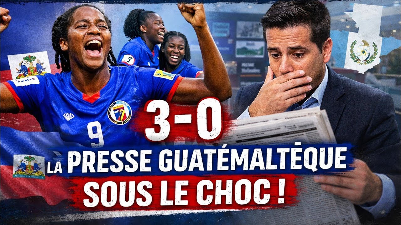 “Elles nous ont dominés” : la presse du Guatemala sous le choc après Haïti U17