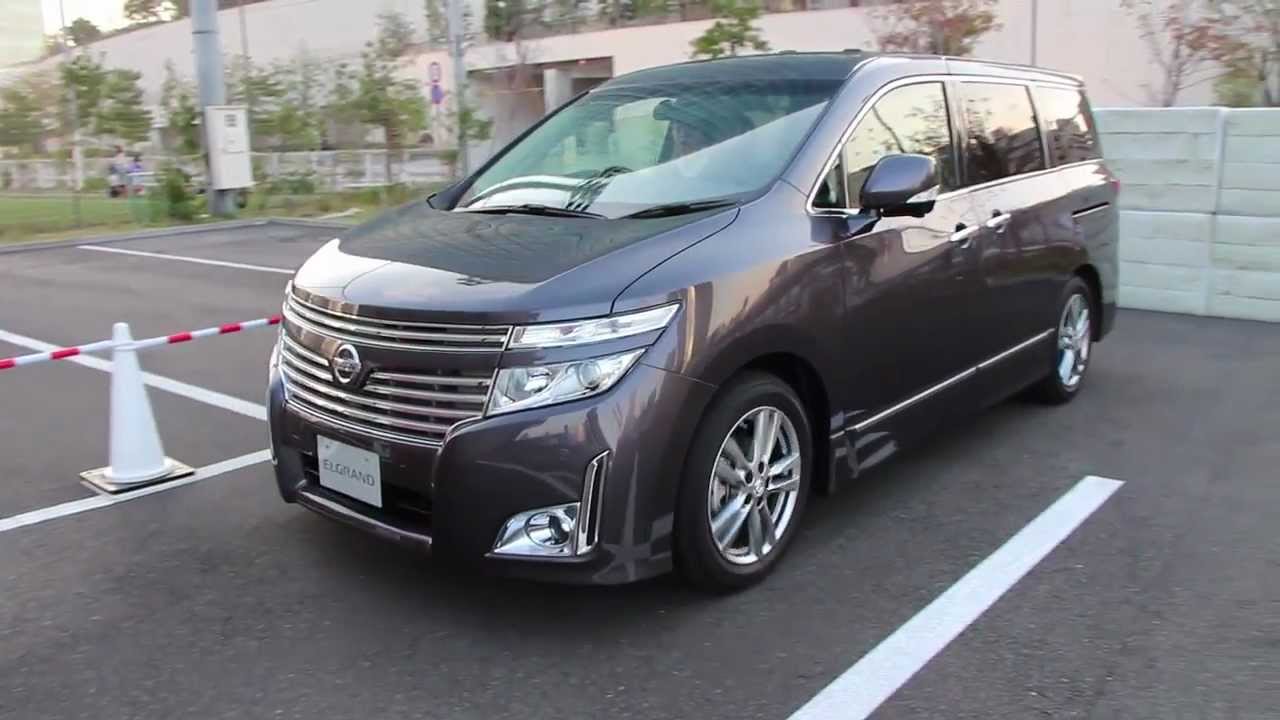 エルグランド：世界初「踏み間違い衝突防止 アシスト」技術