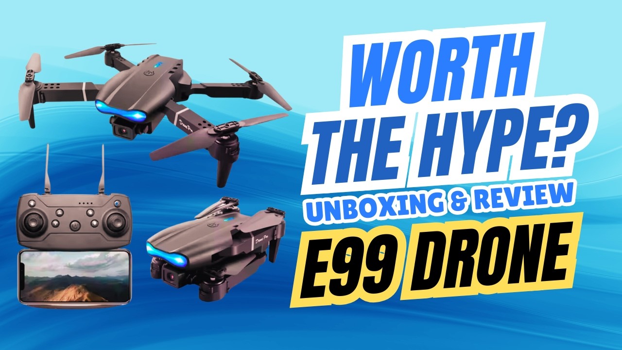 E99 Drone Unboxing and Review I Drone E99 I Drone Review I E99 Drone Review I Best Budget Drone I