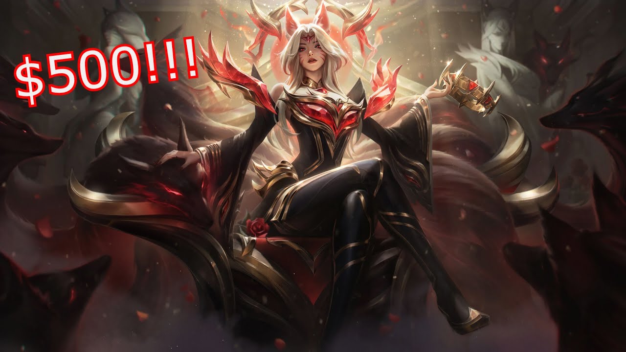 Buying The $500 Faker Ahri Skin
