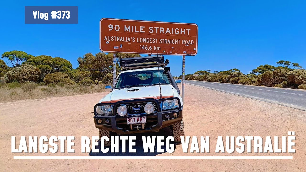 DIT IS DE LANGSTE RECHTE WEG VAN HEEL AUSTRALIË !! #373