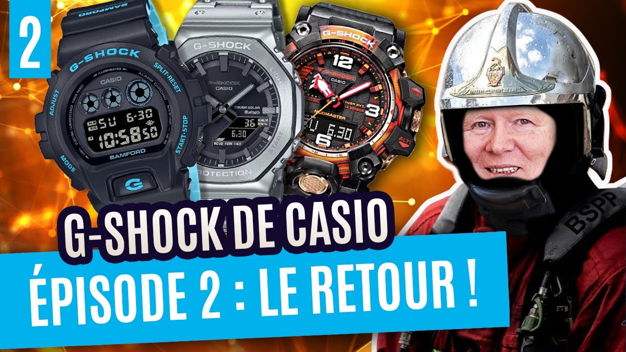 CASIO G-SHOCK 2 - LE RETOUR ! Deuxième partie : les collections.