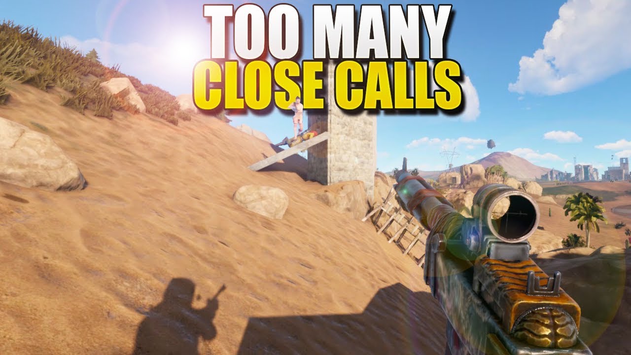 TOO MANY CLOSE CALLS (Rust Survival) #168