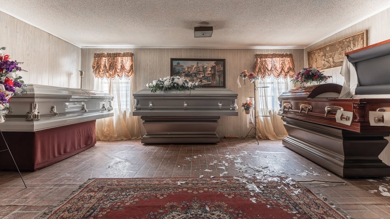 Abandoned Funeral Home With Everything Left Inside