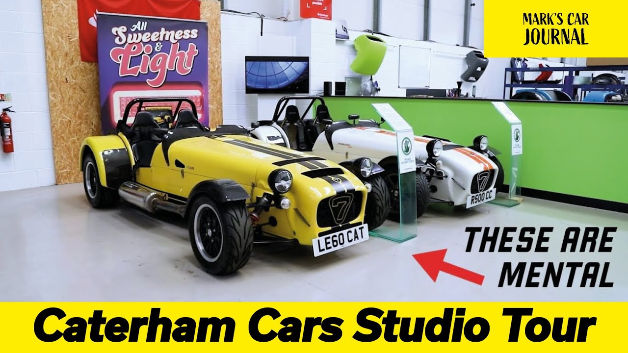 ALL THE CATERHAMS | Tour of Caterham Cars' showroom and workshop
