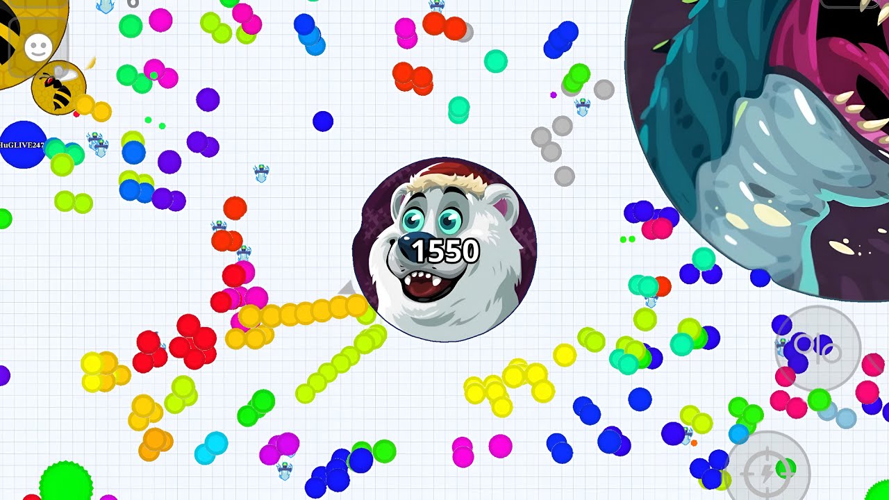 Bots = Pro? (Agar.io Mobile)