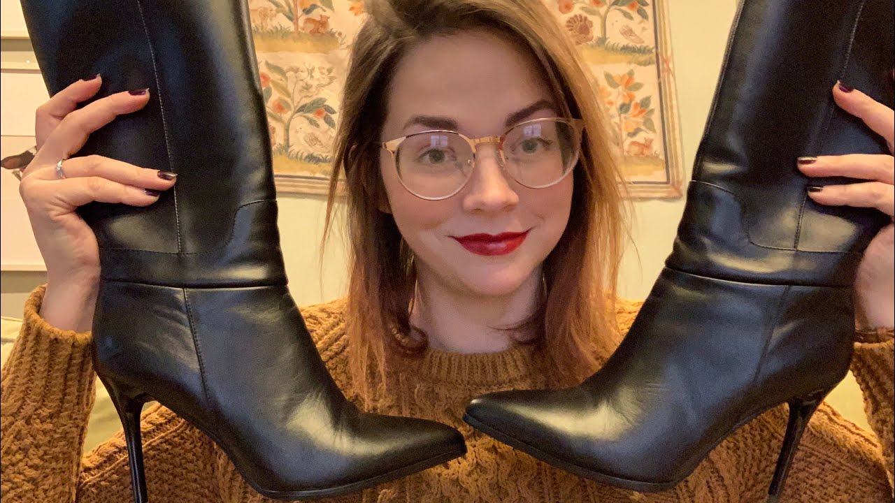 ASMR Leather Shoe Collection Show and Tell