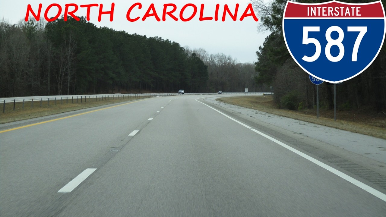 Interstate 587 - North Carolina westbound