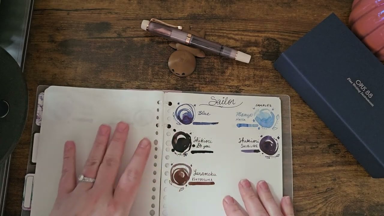 Opus 88 Harmony- Mocha Mousse Unboxing and Writing Sample