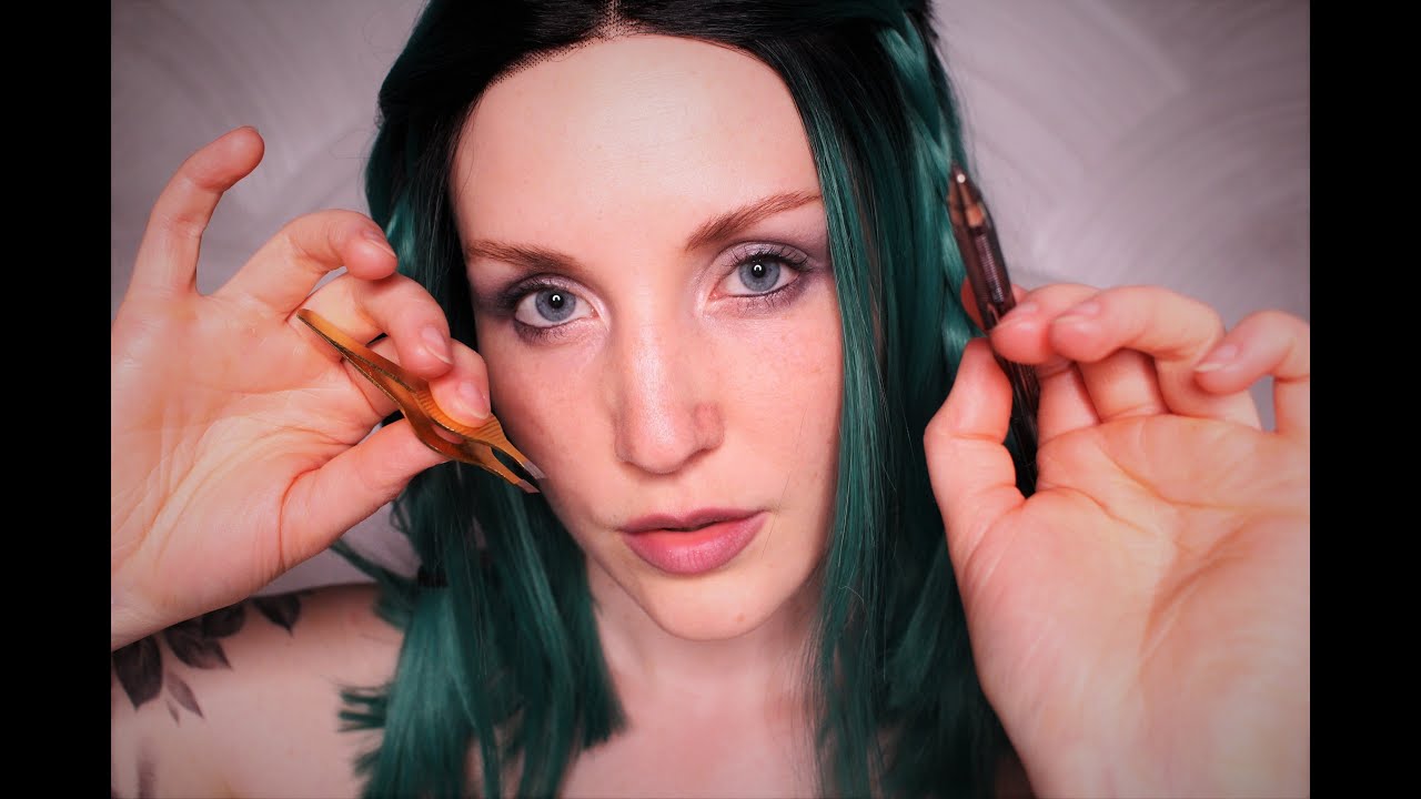 Energian Puhdistus ASMR Suomi // Personal Attention (Sivellin, Pinsetit, Kynä)