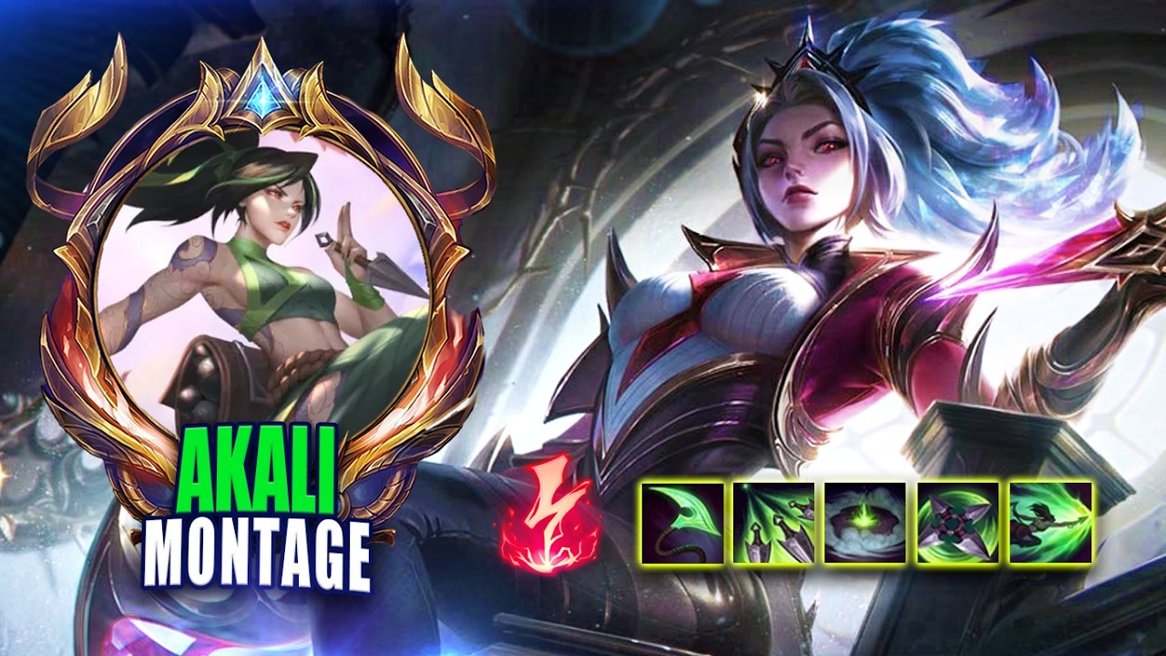 Akali Montage 2026 - Rank 1 Akali Outplay | LOL GUILD