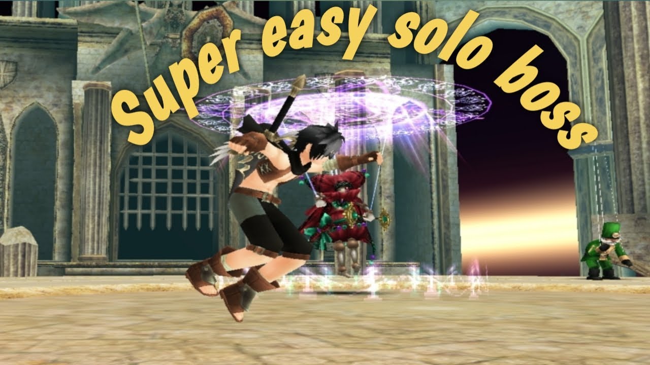 Toram online: Secret Boss Titeres VS Solo THS