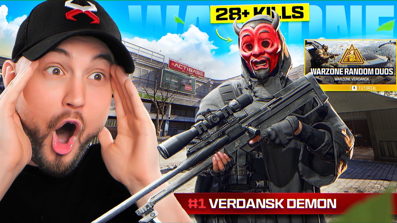 I Met the SWEATIEST LEVEL 1000 DEMON in Warzone Verdansk!