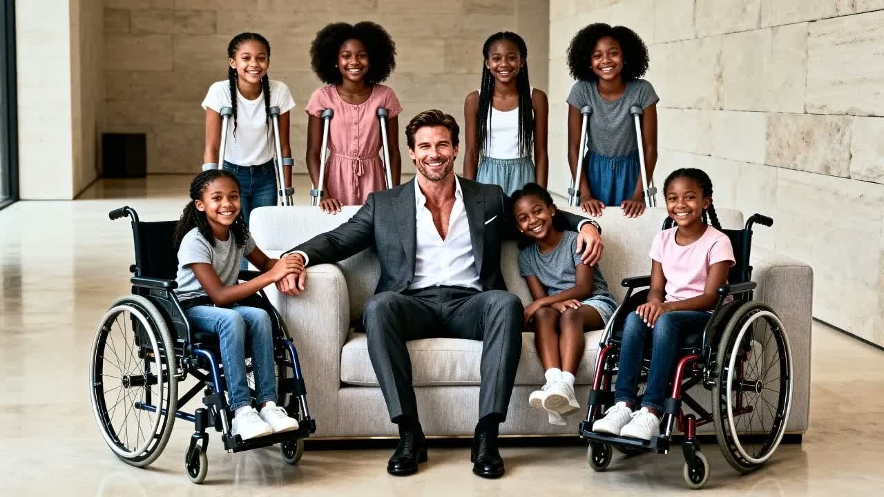They Laughed When The CEO Adopted 7 Disabled Girls —Years Later, They Were Begging For Mercy! 1