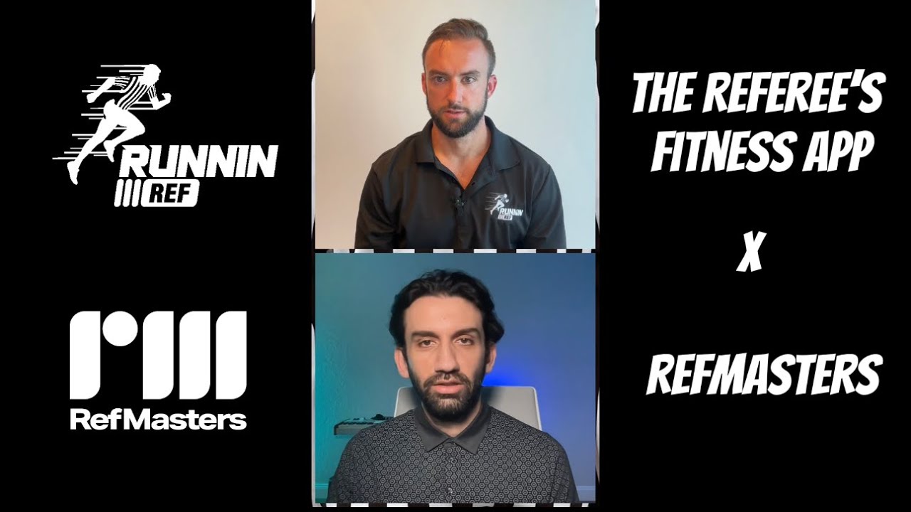 Runnin' Ref and RefMasters! A great Combination! The Referee's Fitness App! runninref.com