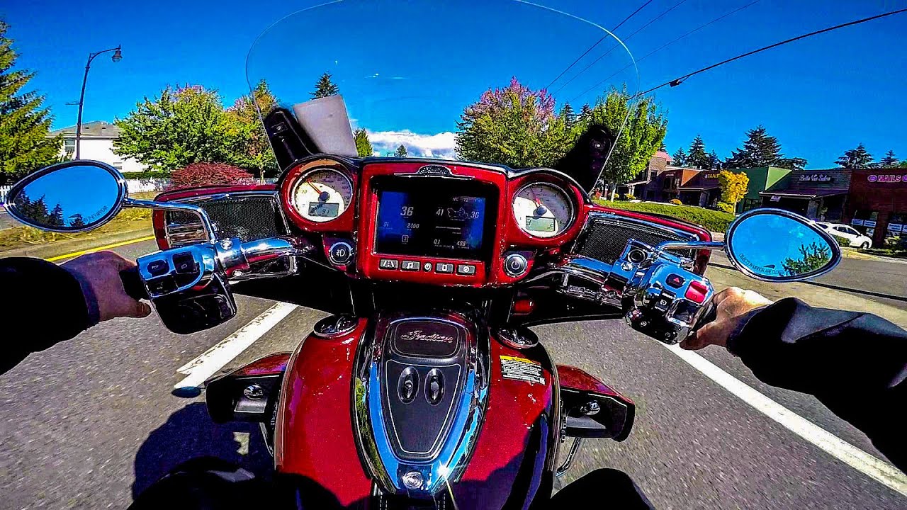 2017 Indian Roadmaster Test Ride!! - Beautiful Elegance! | BikeReviews