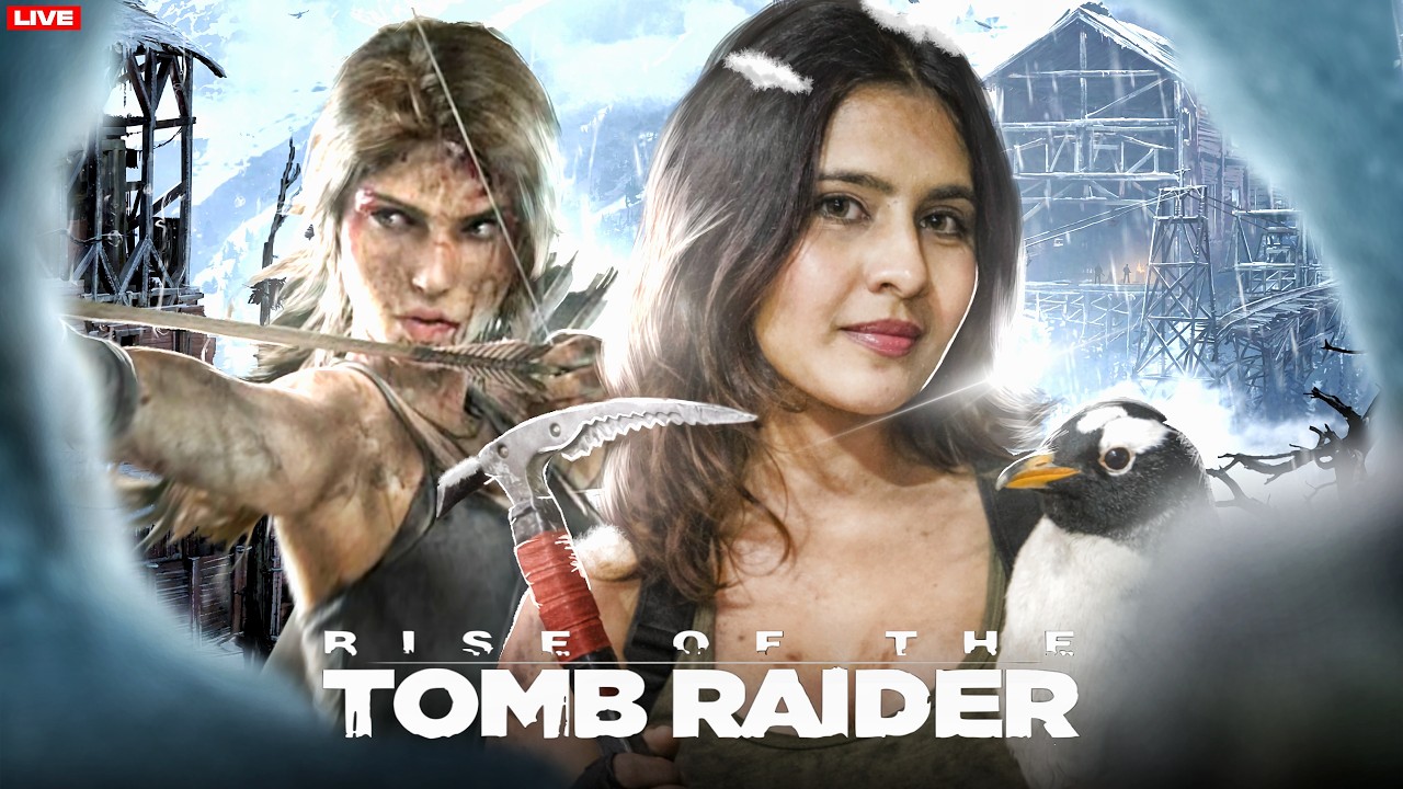 Let's Play Rise of the Tomb Raider 🤯 #tombraider #riseofthetombraider #laracroft #live #gaming